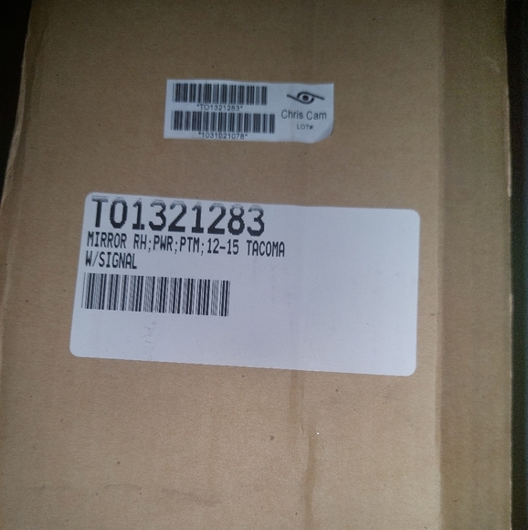 Toyota Tacoma Passenger Side Mirror, 2012-2015 - Picture 5 of 5